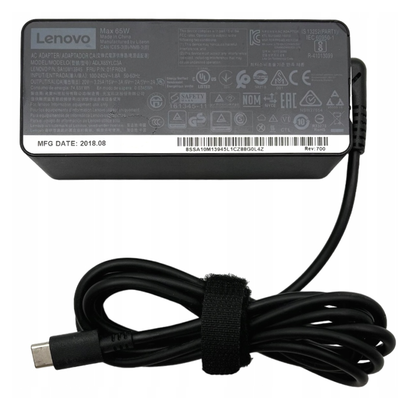 Zasilacz Lenovo V Usb C W