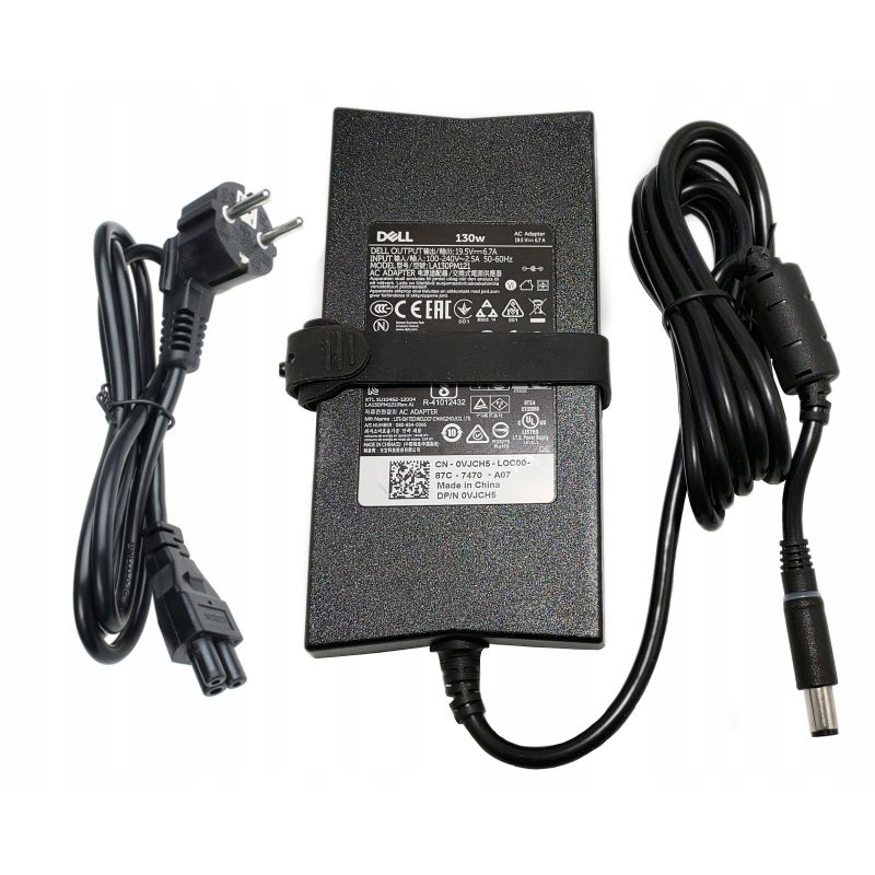 NOWY Zasilacz DELL 19.5V 6.7A 7.4x5.0 130W