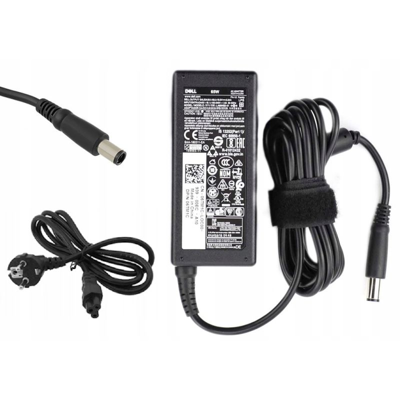 ŁADOWARKA ZASILACZ DELL 65W 19.5V 3.34A 7.4/5.0