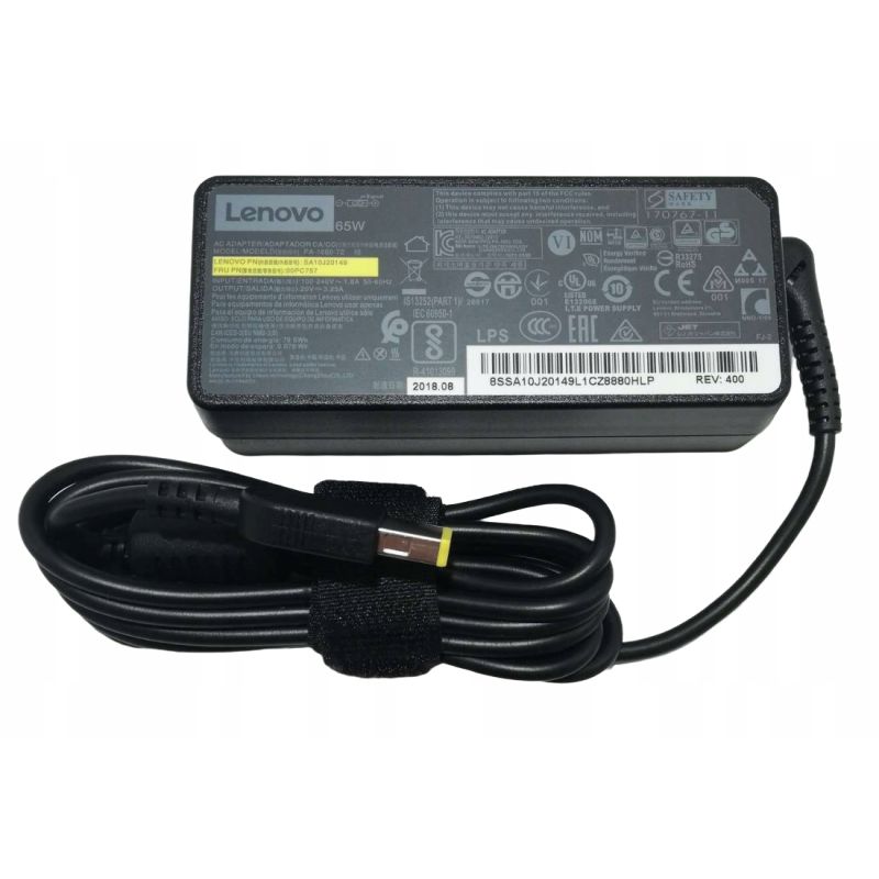 NOWY Zasilacz LENOVO 20V 3.25A SLIMTIP 65W
