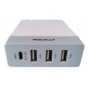 Ładowarka zasilacz MACALLY 72W 4x USB TYP C PD QC