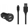 Ładowarka samochodowa BigBen 2A 2xUSB + kabel
