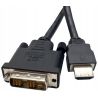 KABEL Przewód HDMI - DVI Single Link 1,8m