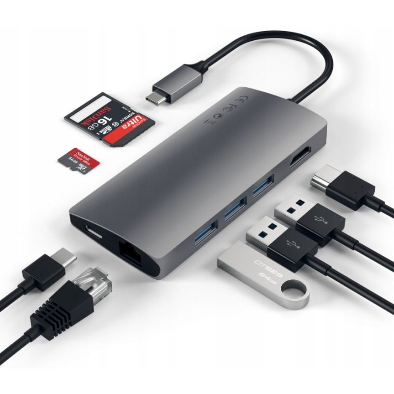 Hub SATECHI ST-TCMA2M Multi Port USB-C HDMI SD LAN