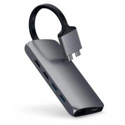 SATECHI Dual Multimedia Adapter USB-C do Macbook