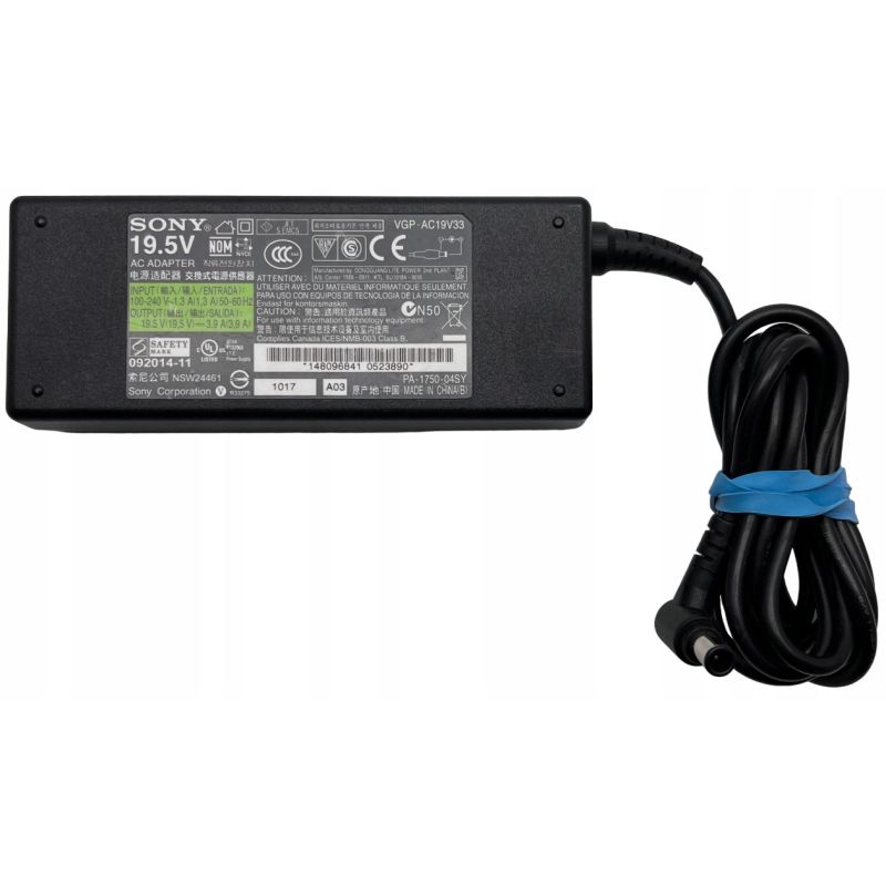 Zasilacz SONY VGP-AC19V33 19.5V 3.9A 76W 6.5x4.4