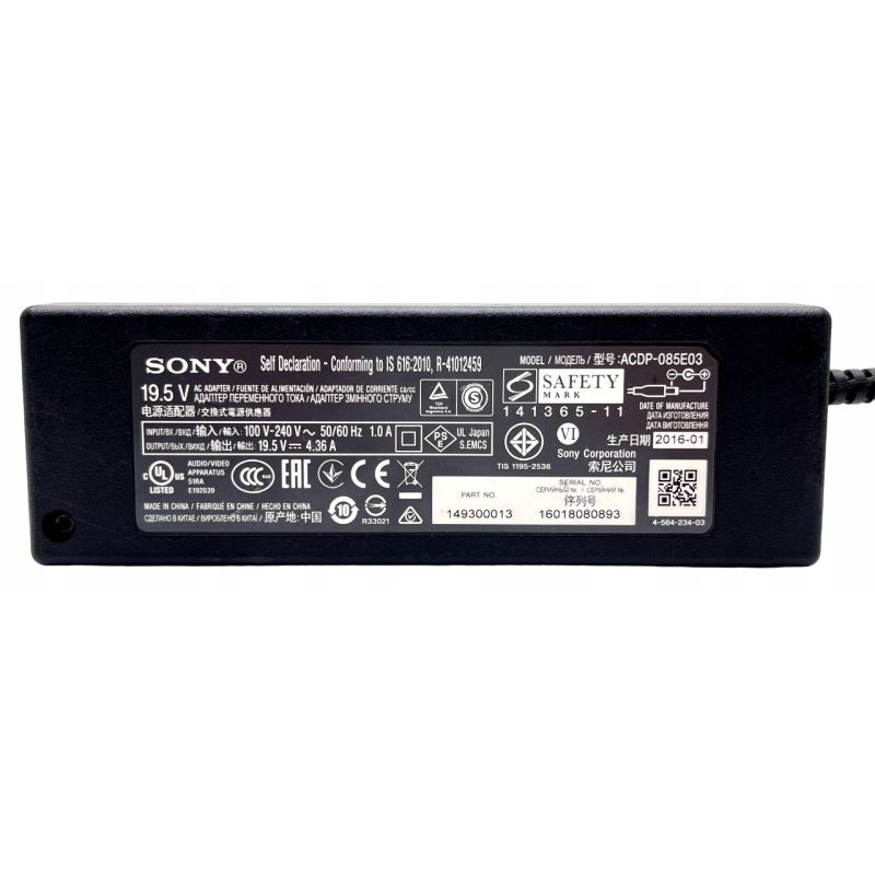 Zasilacz SONY ACDP-085E03 19.5V 4.36A 85W 6.0x4.3