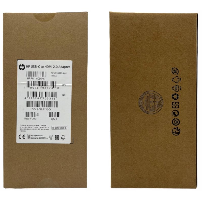 ADAPTER PRZEJŚCIÓWKA HP USB-C na HDMI 1WC36AA