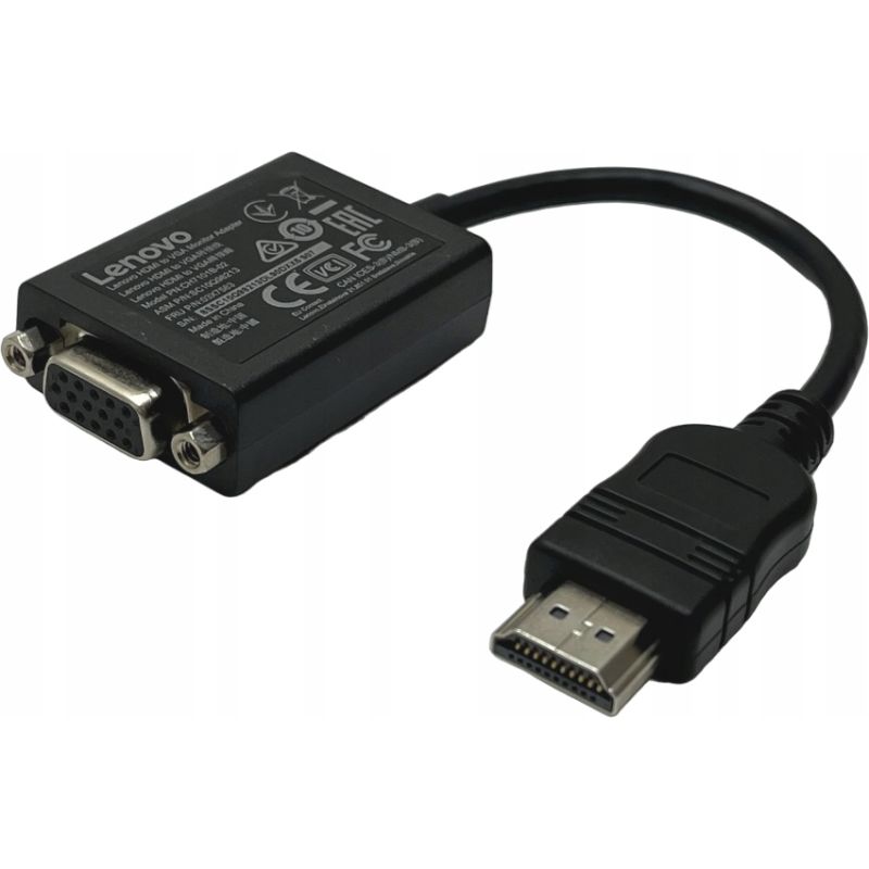 ADAPTER KONWERTER LENOVO HDMI do VGA DSUB 03X7583