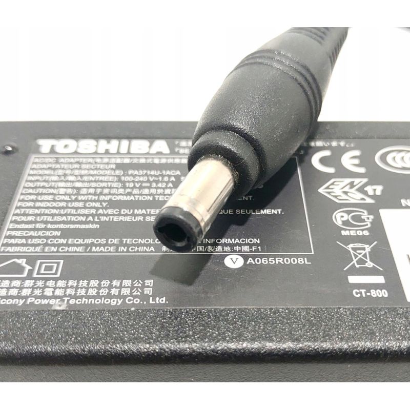 Zasilacz TOSHIBA 19V 3.42A 5.5x2.5 65W