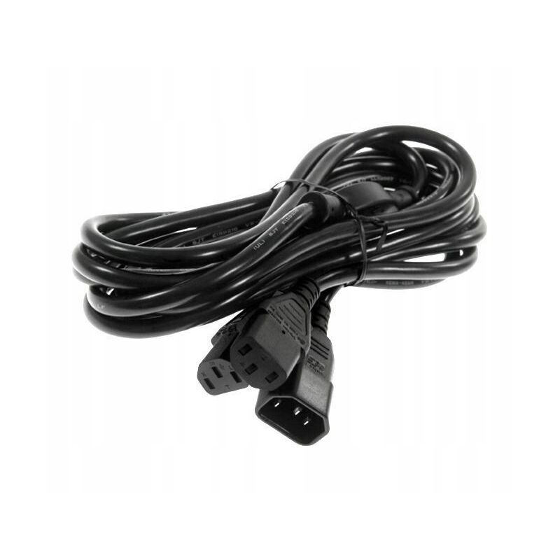 Kabel zasilający Dell rozdzielacz IEC C14 - 2 x IEC C13