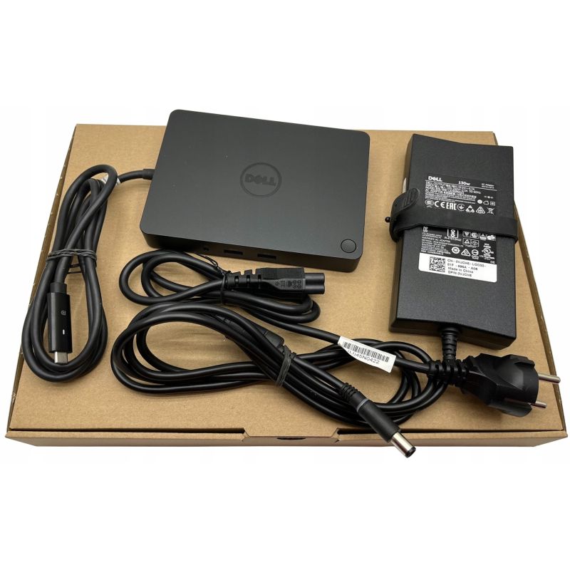 ZESTAW STACJA DOKUJĄCA DELL WD15 + 130W USB-C K17A