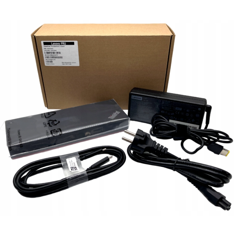 Lenovo Thunderbolt 3 Dock 40AC + 135W + USB-C