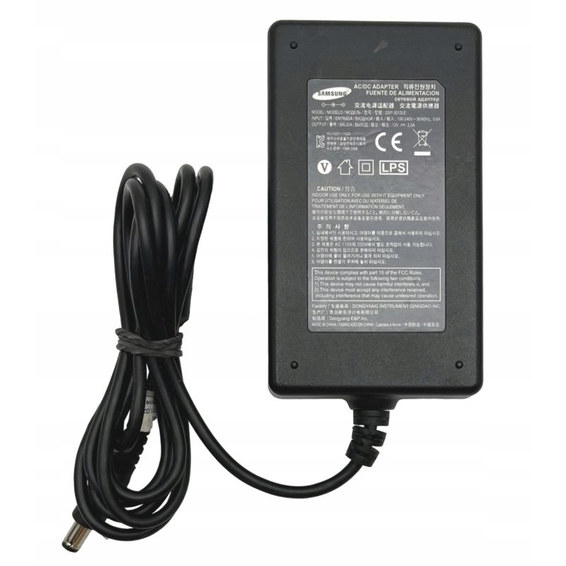 Oryginalny zasilacz Samsung 30W DSP-3012LE 12V 2.5A 5.5/2.5