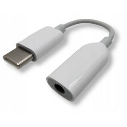 NOWY ADAPTER PRZEJŚCIÓWKA do słuchawek USB-C - MINI JACK AUX 3.5mm