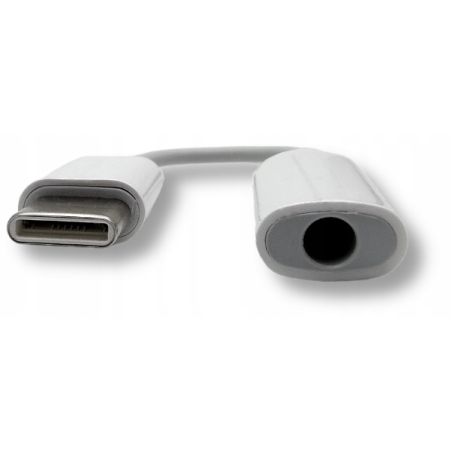 NOWY ADAPTER PRZEJŚCIÓWKA do słuchawek USB-C - MINI JACK AUX 3.5mm