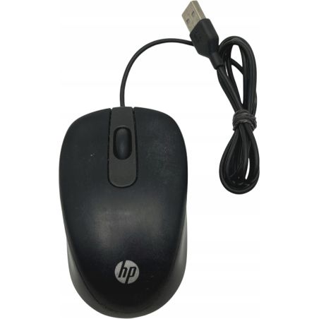 Mysz przewodowa podróżna optyczna HP MOHQUO na USB Travel Mouse