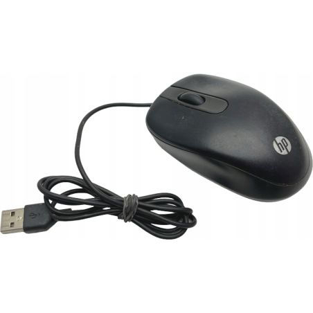 Mysz przewodowa podróżna optyczna HP MOHQUO na USB Travel Mouse