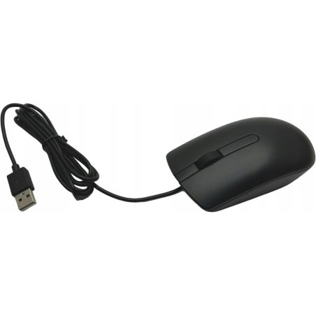 Mysz DELL MS116 na USB czarna 1000DPI przewodowa optyczna