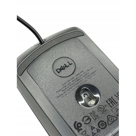 Mysz DELL MS116 na USB czarna 1000DPI przewodowa optyczna