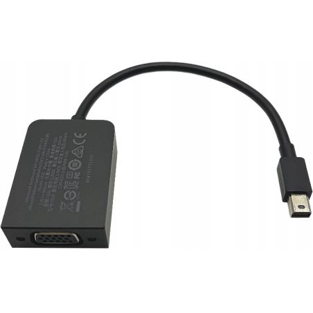 ADAPTER PRZEJŚCIÓWKA KABEL MICROSOFT Mini DisplayPort do VGA do SURFACE