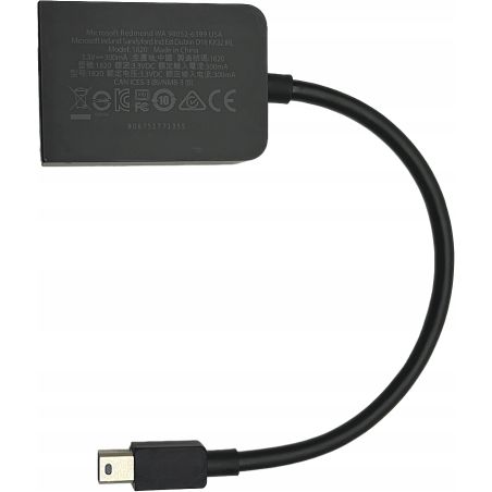 ADAPTER PRZEJŚCIÓWKA KABEL MICROSOFT Mini DisplayPort do VGA do SURFACE