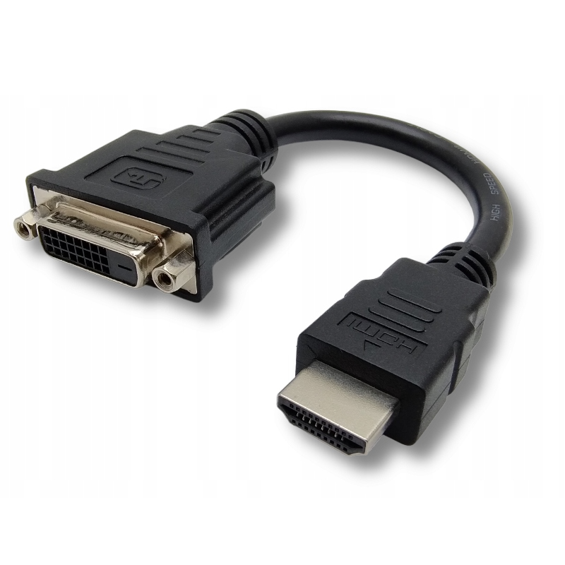 ADAPTER KONWERTER HDMI do DVI 24+1 żeński DUAL LINK ADAPTER KONWERTER HDMI do DVI 24+1 żeński DUAL LINK