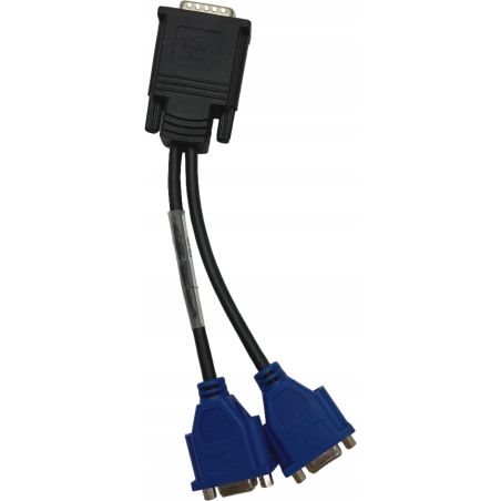 PRZEJŚCIÓWKA ADAPTER DMS-59 do 2x VGA D-SUB