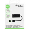 KARTA SIECIOWA USB-C BELKIN RJ45 LAN ETHERNET 1000Mbps GIGABIT