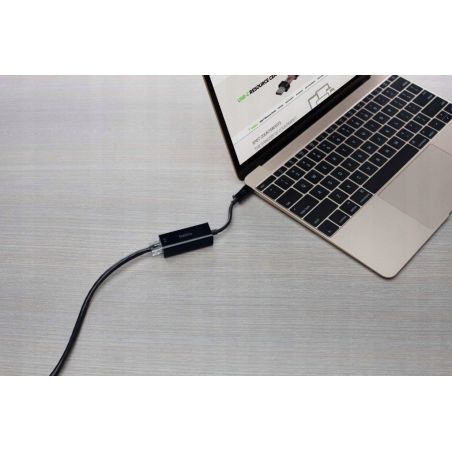 KARTA SIECIOWA USB-C BELKIN RJ45 LAN ETHERNET 1000Mbps GIGABIT