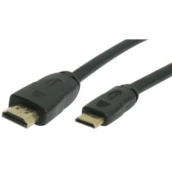 NOWY KABEL HDMI - MINI HDMI 1.8M FULL HD 4K 1.4b