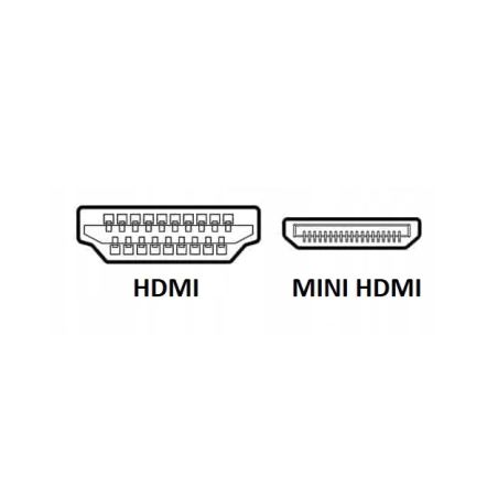 NOWY KABEL HDMI - MINI HDMI 1.8M FULL HD 4K 1.4b