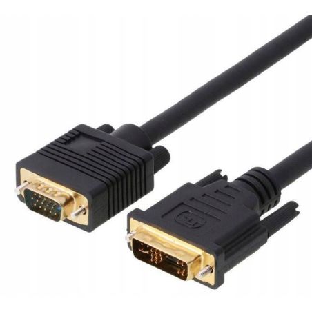 KABEL DVI DVI-A VGA D-SUB 2m PRZEWÓD do monitora