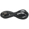KABEL ZASILAJĄCY C13 DO KOMPUTERA 2.5M CZARNY POWERCORD MONITOR UPS