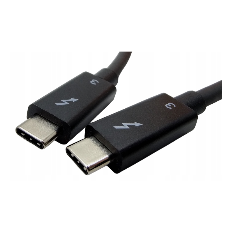 KABEL USB-C THUNDERBOLT 3 Fujitsu 40Gb/s 100W 5K 60Hz 0,5m