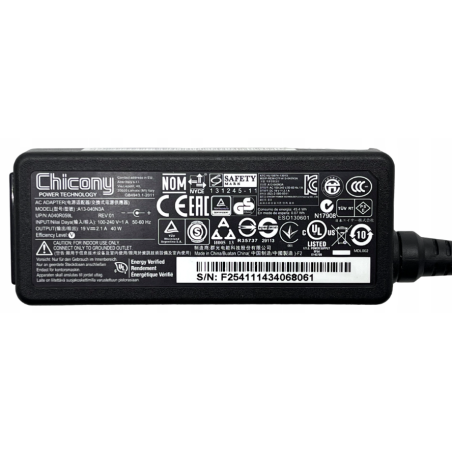 Zasilacz Chicony 19V 2.1A 40W 5.5mmx1.7mm