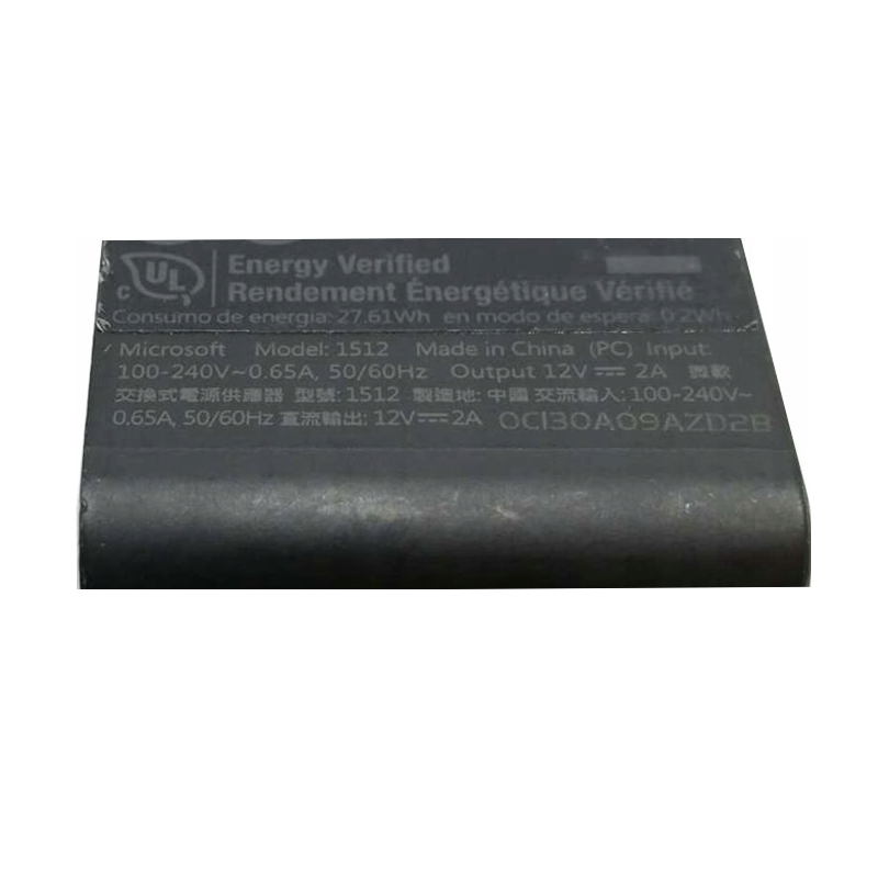 ZASILACZ MICROSOFT 1513 24W 12V 2A Surface RT