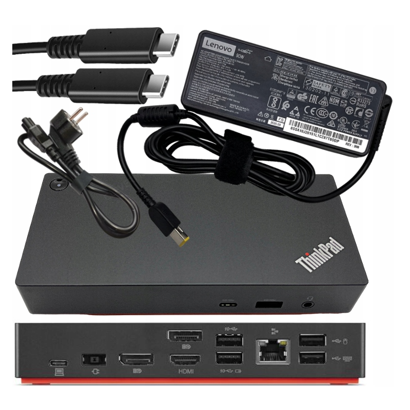 STACJA Lenovo 40AY ThinkPad Universal USB-C Dock 40AY0090EU