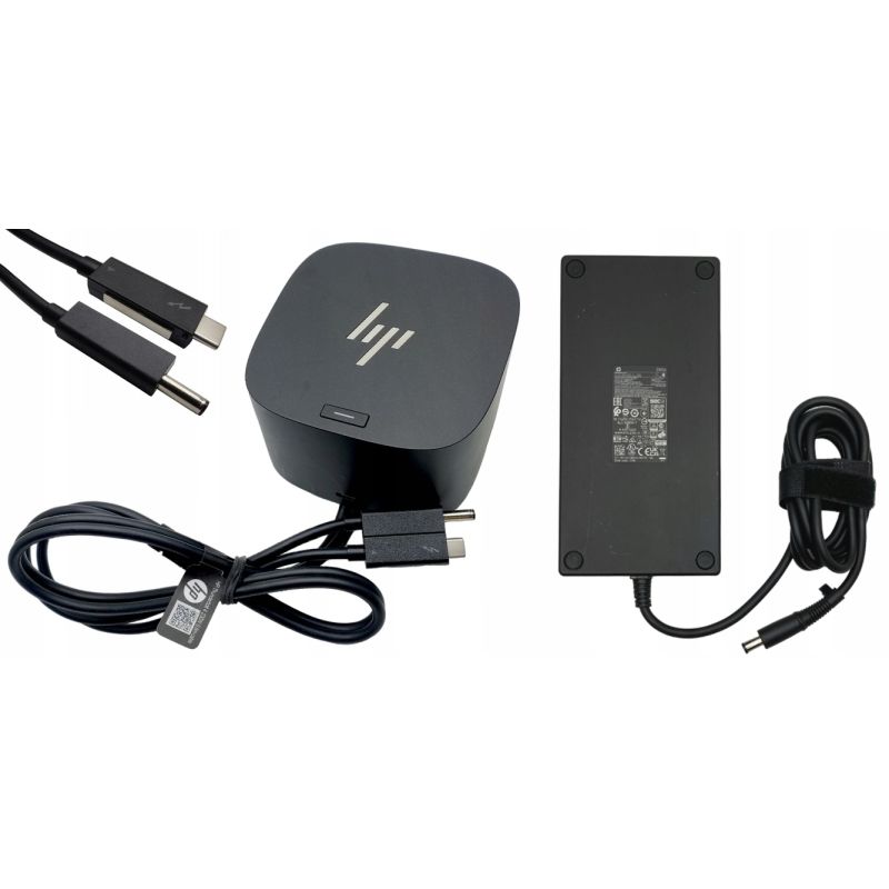 NOWA STACJA HP THUNDERBOLT 4 DOCK G4 Combo 280W 4J0GAA + ZASILACZ