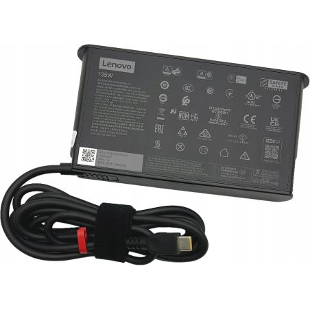 ORYGINALNY ZASILACZ LENOVO 135W 20V 6.75A ADL135YSDC3A WTYK USB-C LEGION