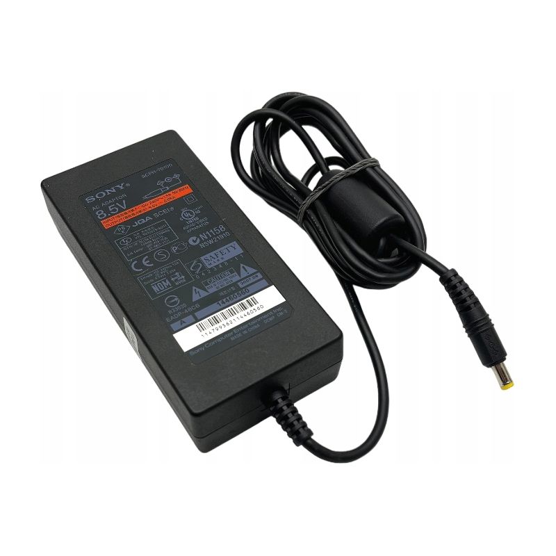 ORYGINALNY ZASILACZ DO KONSOLI SONY PlayStation2 PS2 PS2 SLIM 7000 8.5V